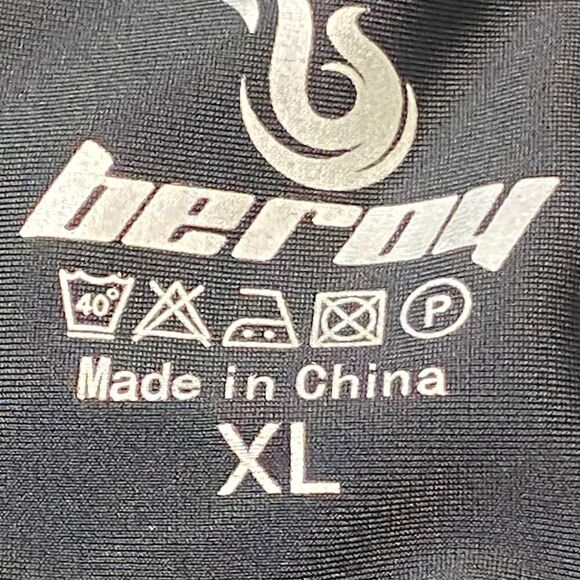 BEROY CYCLE SHORTS - SIZE 3XL BLACK WITH OMBRÉ NEON STRIPE - EXC COND B7 - Picture 14 of 14